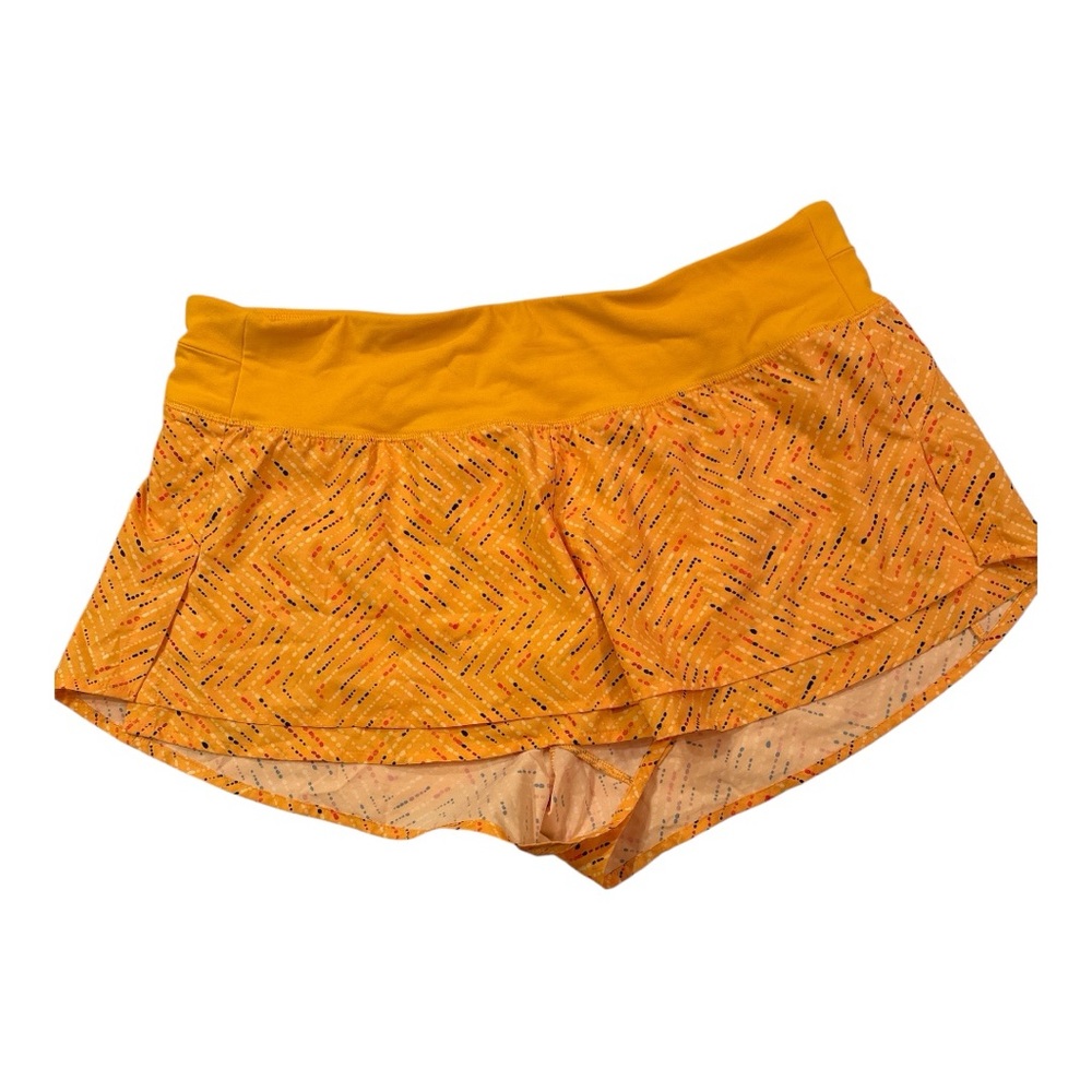 CALIA by Carrie Underwood Golden Yellow print Athletic Shorts size xL